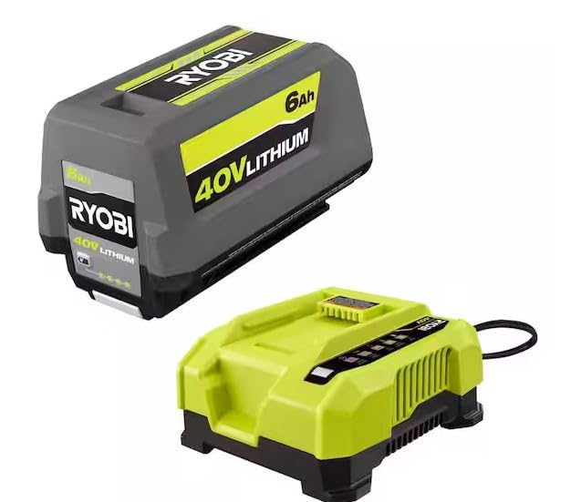 40V Lithium-ION 6.0 AH Battery and Rapid Charger A717