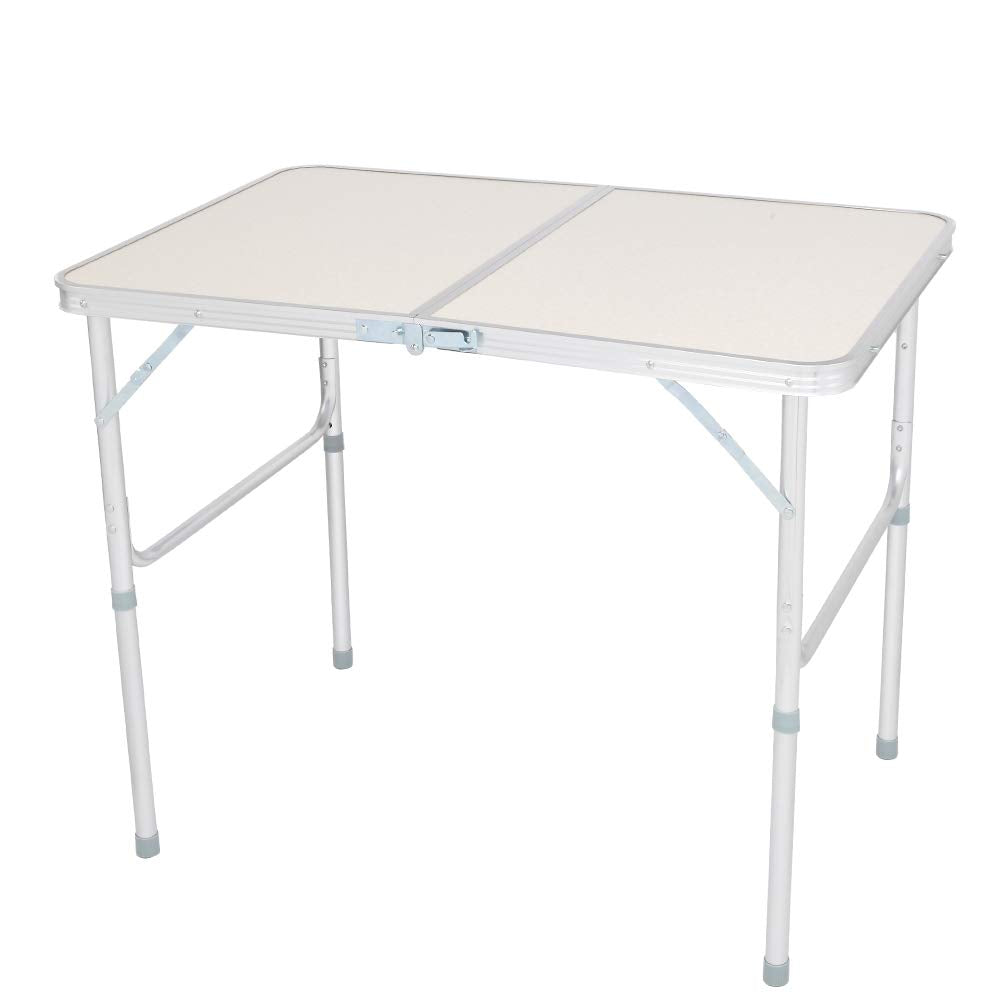 3ft Lightweight Aluminum Folding Picnic Camping Table with Carry Handle X5187