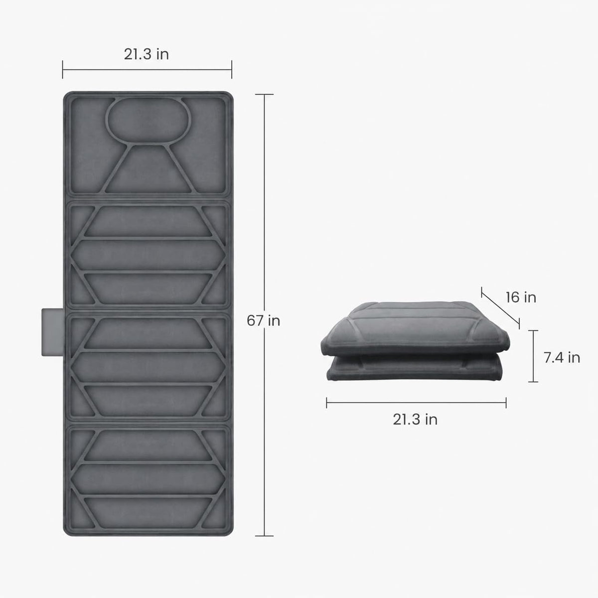Full Body Massage Mat with Heat D172061