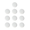 White 10 Pcs Thumbstick Caps for VR Controller E97368