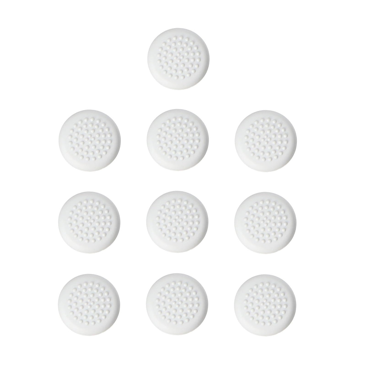 White 10 Pcs Thumbstick Caps for VR Controller E97368