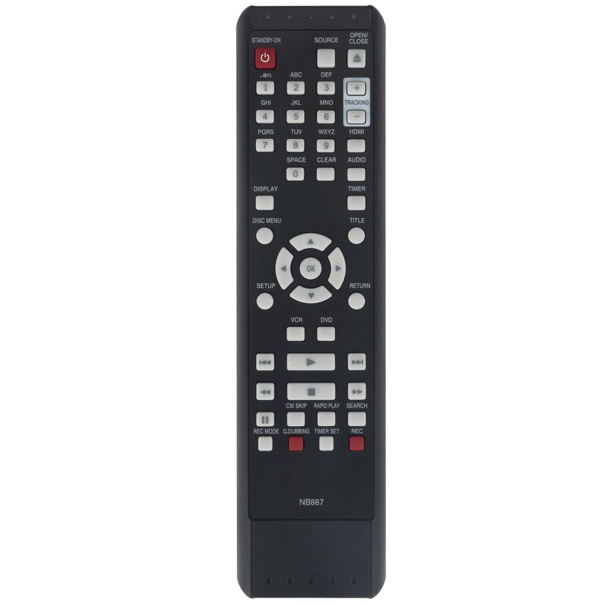 Replacement Remote Control for Magnavox DVD VCR Combo R60951
