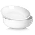 9.75" 50 Ounces Ceramic Pasta Bowls Set of 4 White J140