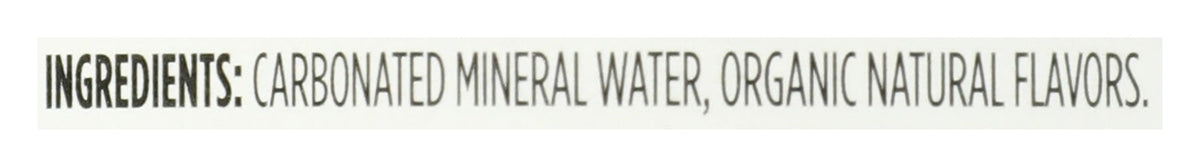 Organic Italian Sparkling Mineral Water M150