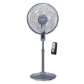 16” Pedestal Fan with Remote, Oscillating Standing Fan A84051