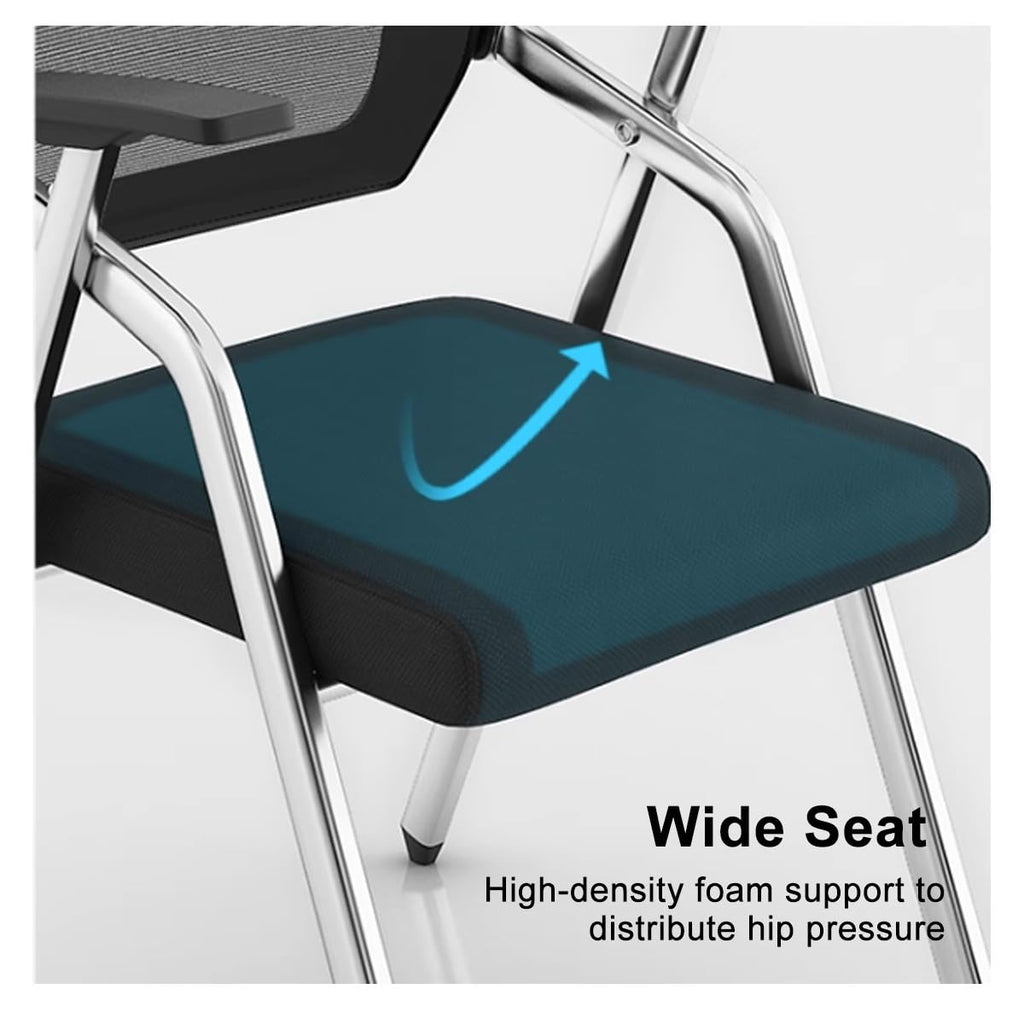 Mesh Guest Chair with Tablet Arm H9115