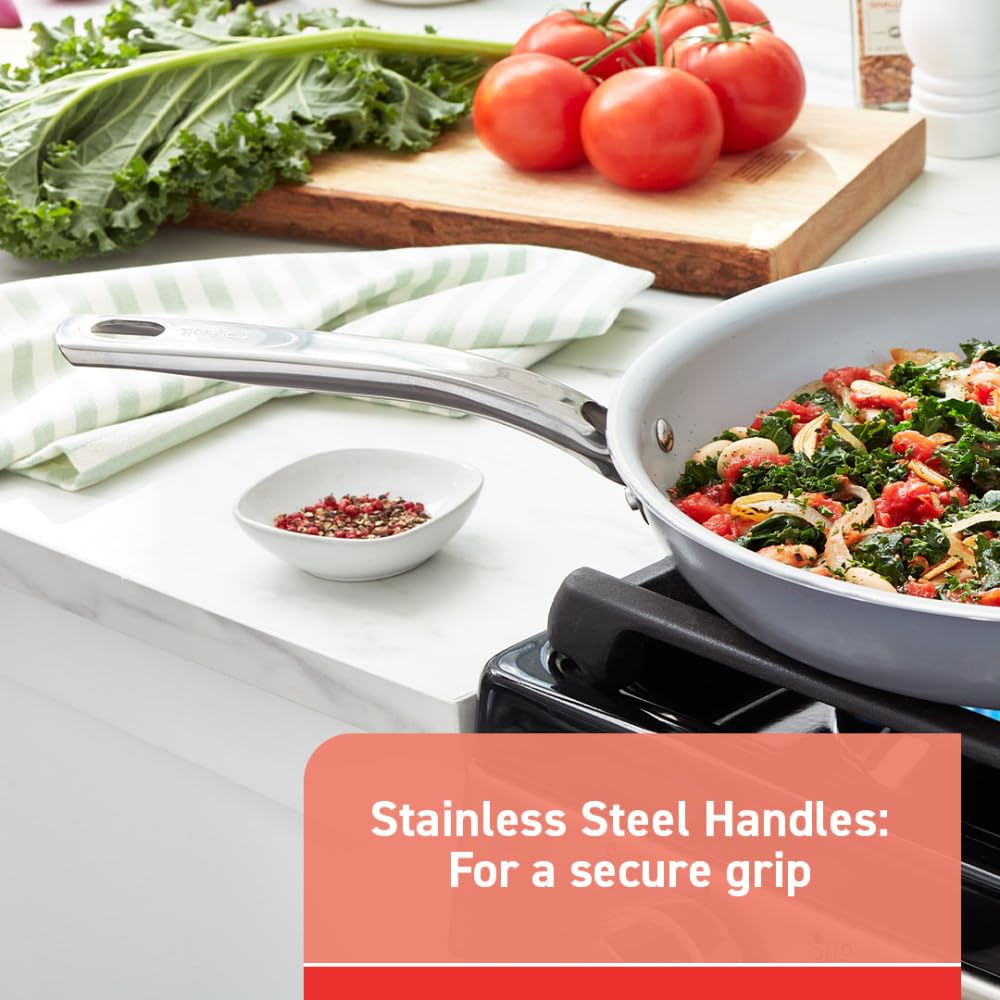 12 Piece Recycled Ceramic Non Stick Cookware Set S73820