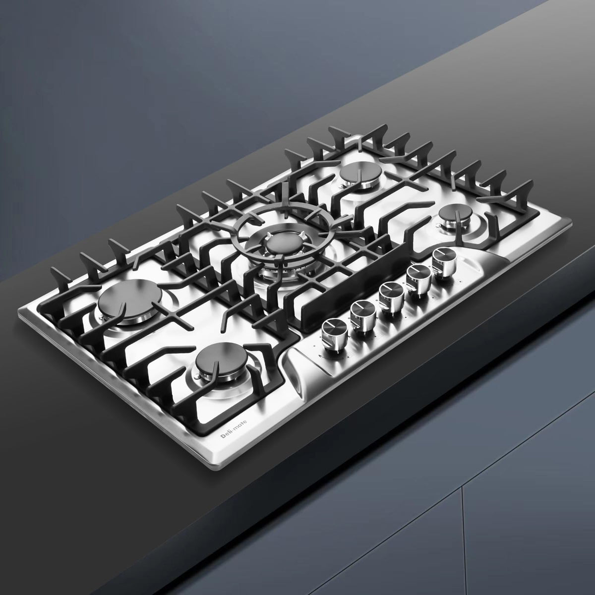 30 Inch 5 Burners Stainless Steel Gas Cooktop C717