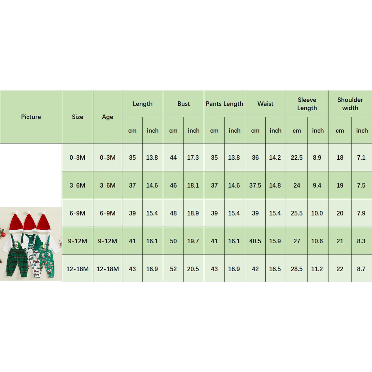 St Patricks Day Baby Boy Outfit Romper Onesie Suspender Pants Set With Beanie Hat D961958