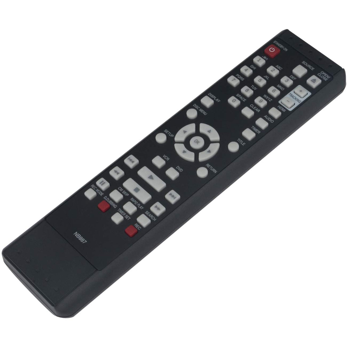 Replacement Remote Control for Magnavox DVD VCR Combo R60951
