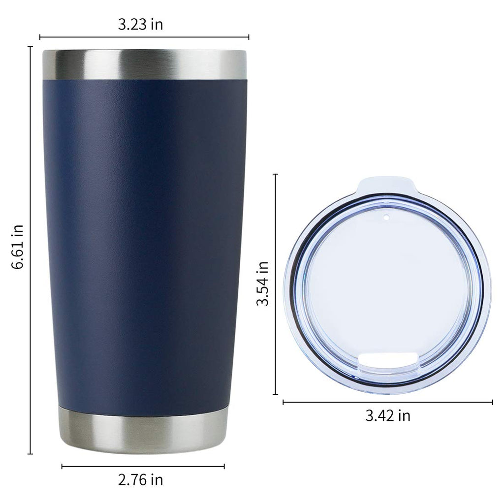 20oz Stainless Steel Insulated Tumbler with Lid A85974