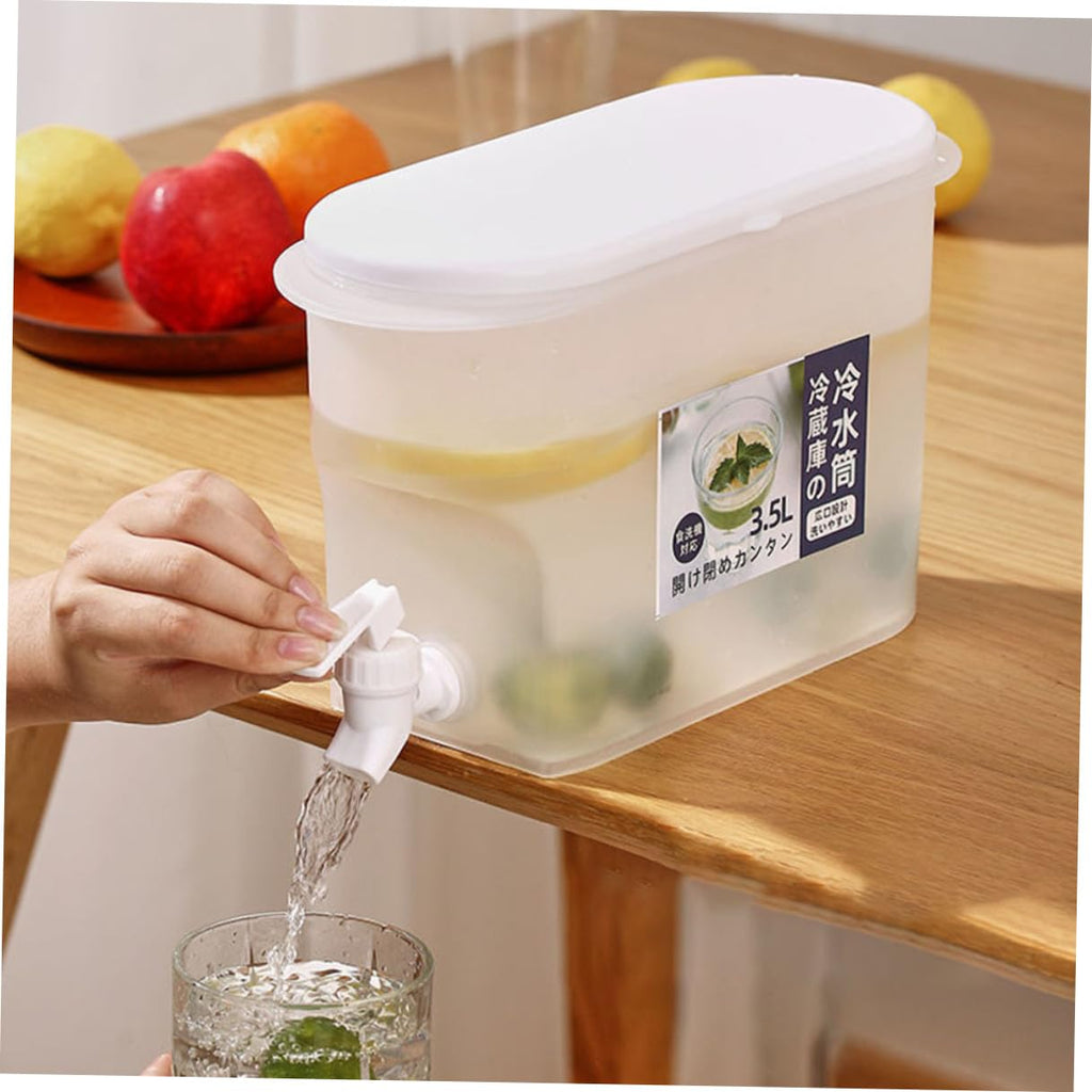 Fridge Water Jug 3.5l PP Drink Dispenser with Faucet F435180