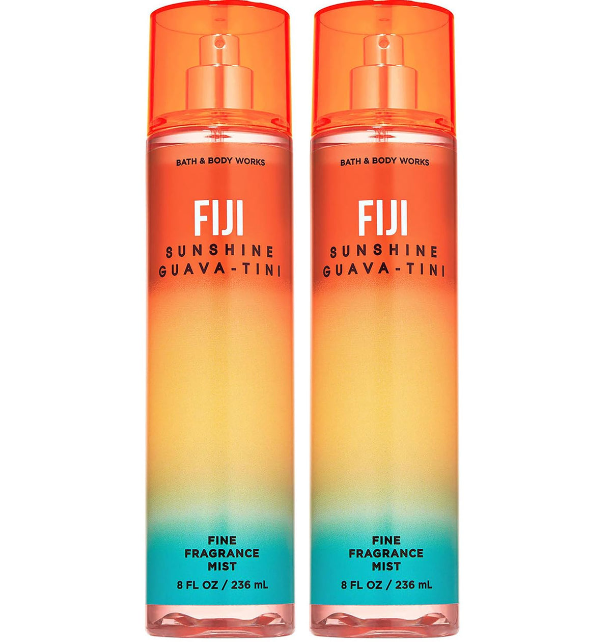 Fine Fragrance Body Mist Gift Set 8 oz Pack Lot of 2 X86874