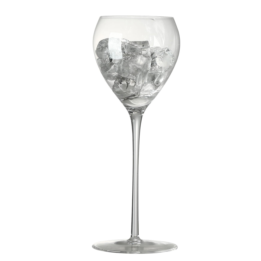 Hand Blown Crystal Cocktail Glasses Set of 6, 5.8Oz Clear B783