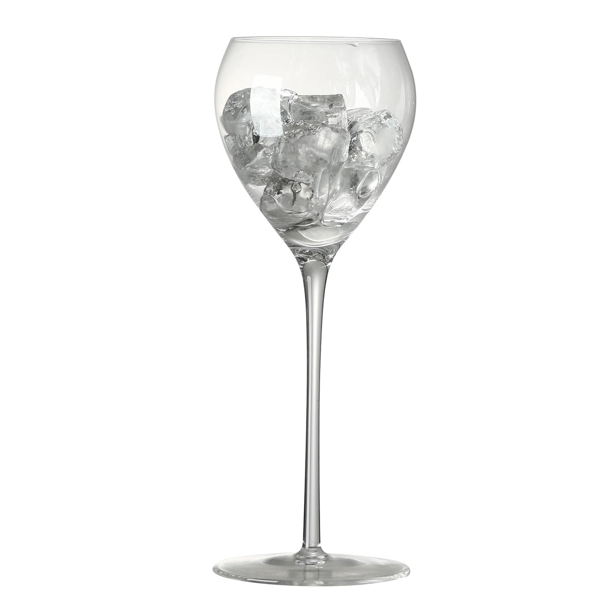 Hand Blown Crystal Cocktail Glasses Set of 6, 5.8Oz Clear B783