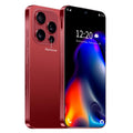 Unlocked Cell Phone 16+512GB Android 14 Wine Red W891