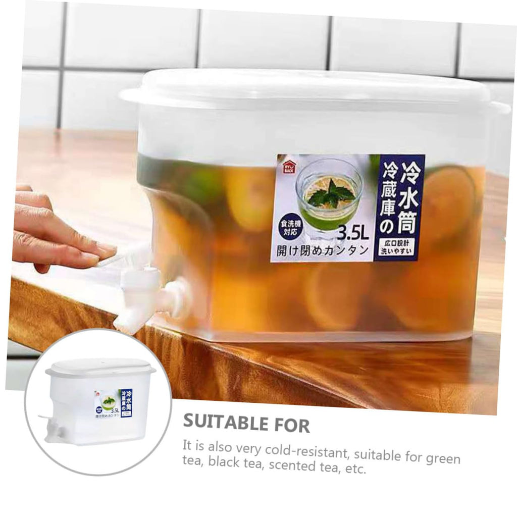 Fridge Water Jug 3.5l PP Drink Dispenser with Faucet F435180