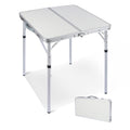 Small Square Folding Aluminum Camping Table E5703