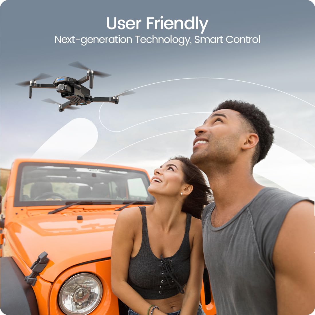 GPS 4K UHD Camera Foldable FPV RC Quadcopter P727006