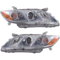 Toyota Camry Hybrid 2007-2009 Headlight Assembly Pair Driver and Passenger Side DOT Certified I5958