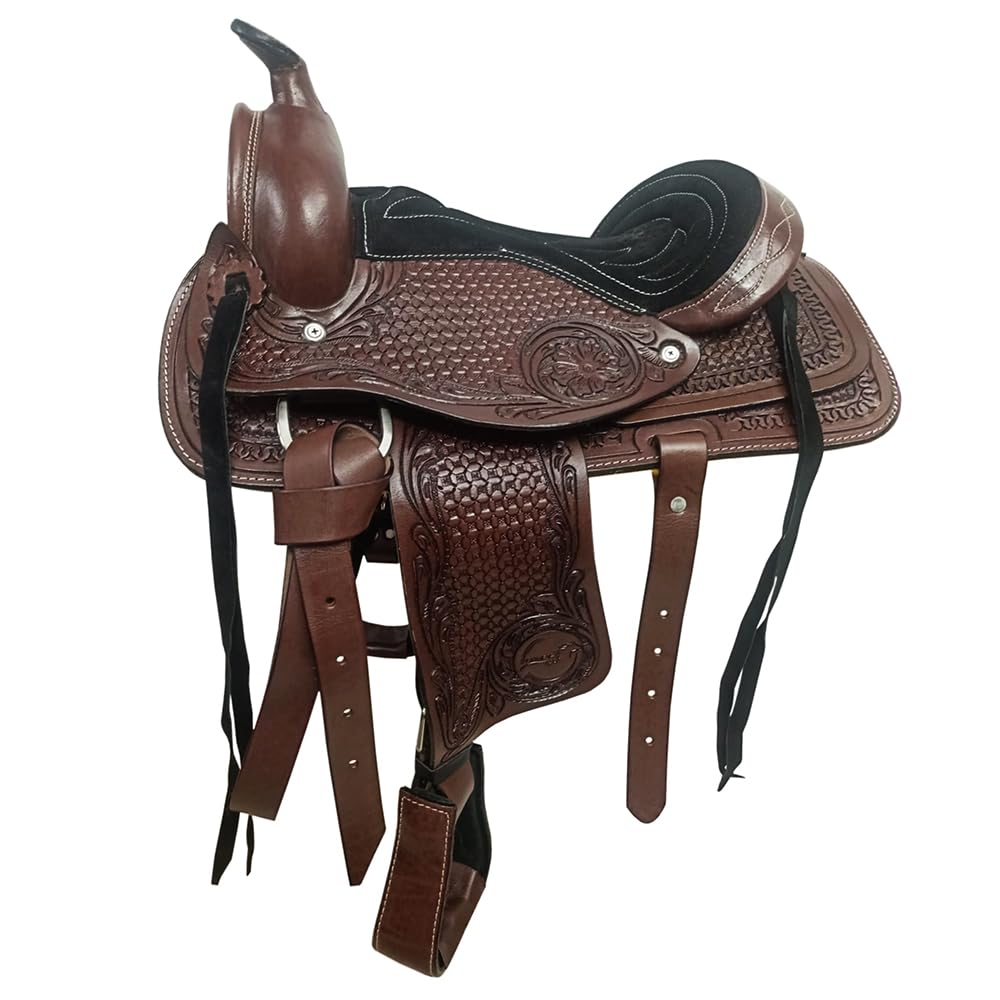 Dark Brown Leather Miniature Pony Saddle R44406