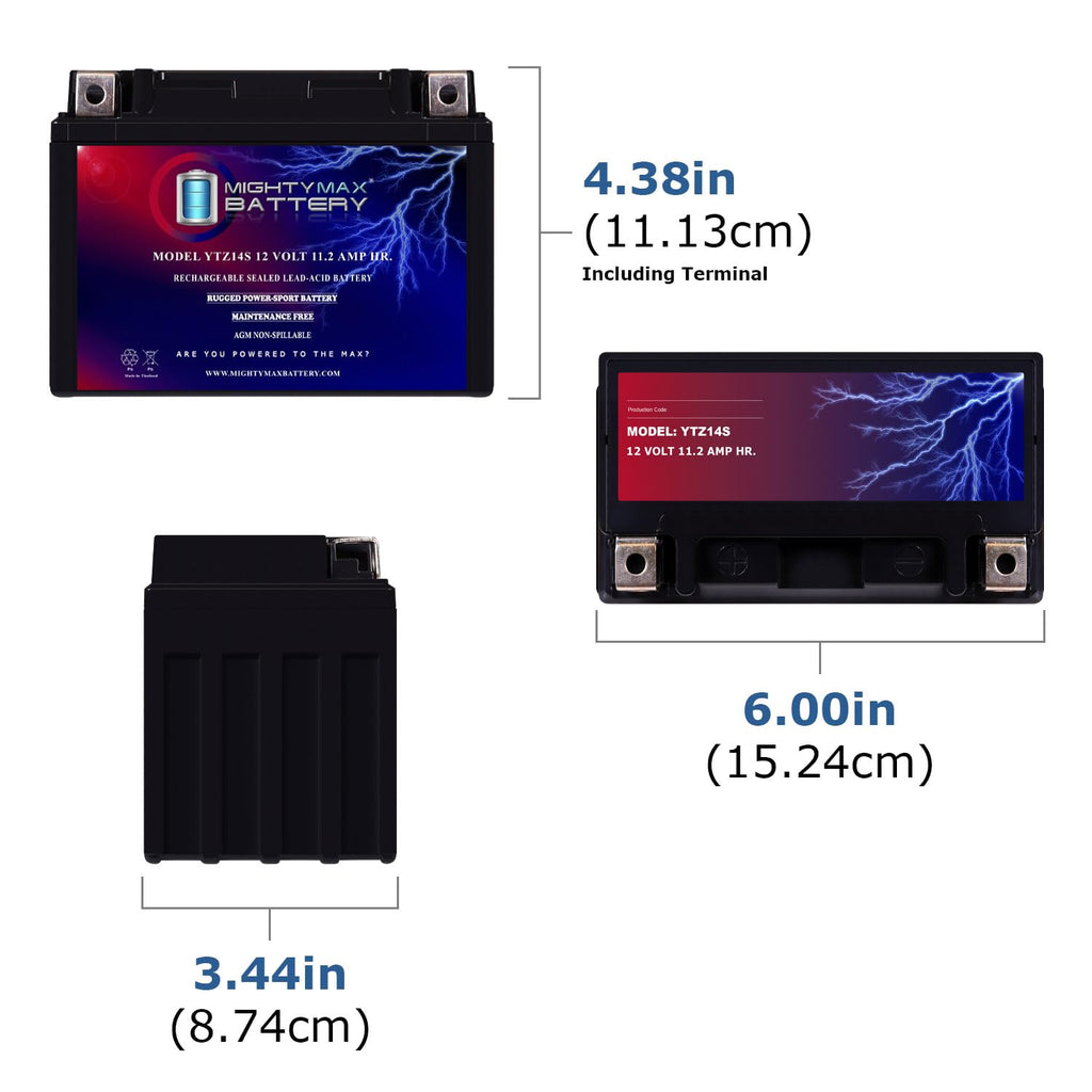 YTZ14S Battery N2506