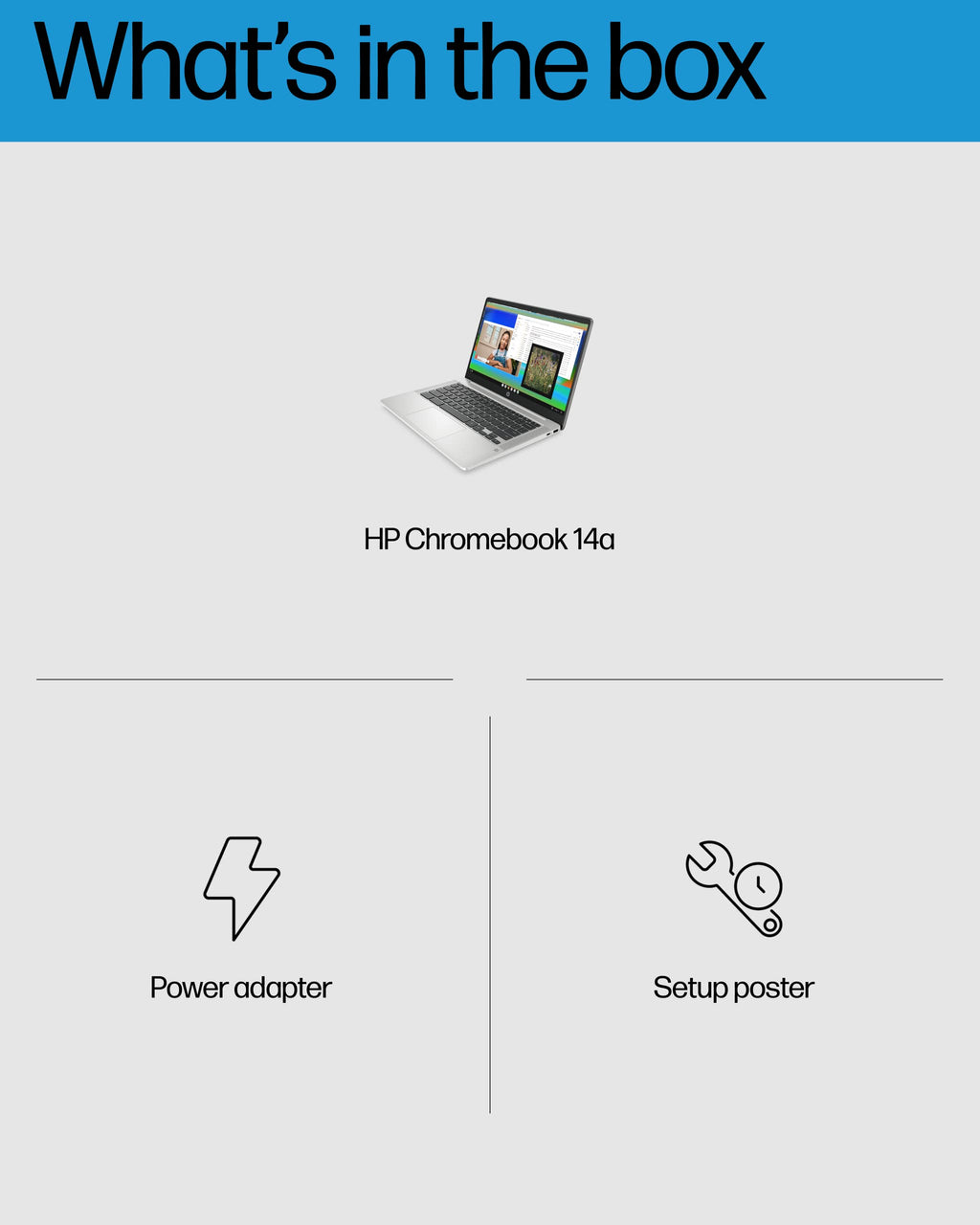 14 Laptop, Intel Celeron N4120, 4 GB RAM, 64 GB eMMC, Chrome OS, Mineral Silver T81281