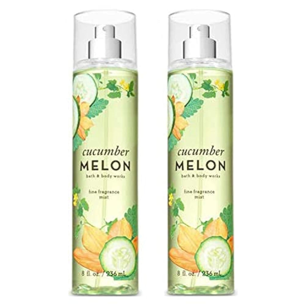Cucumber Melon Fine Fragrance Mists Pack Of 2 8 oz I8555