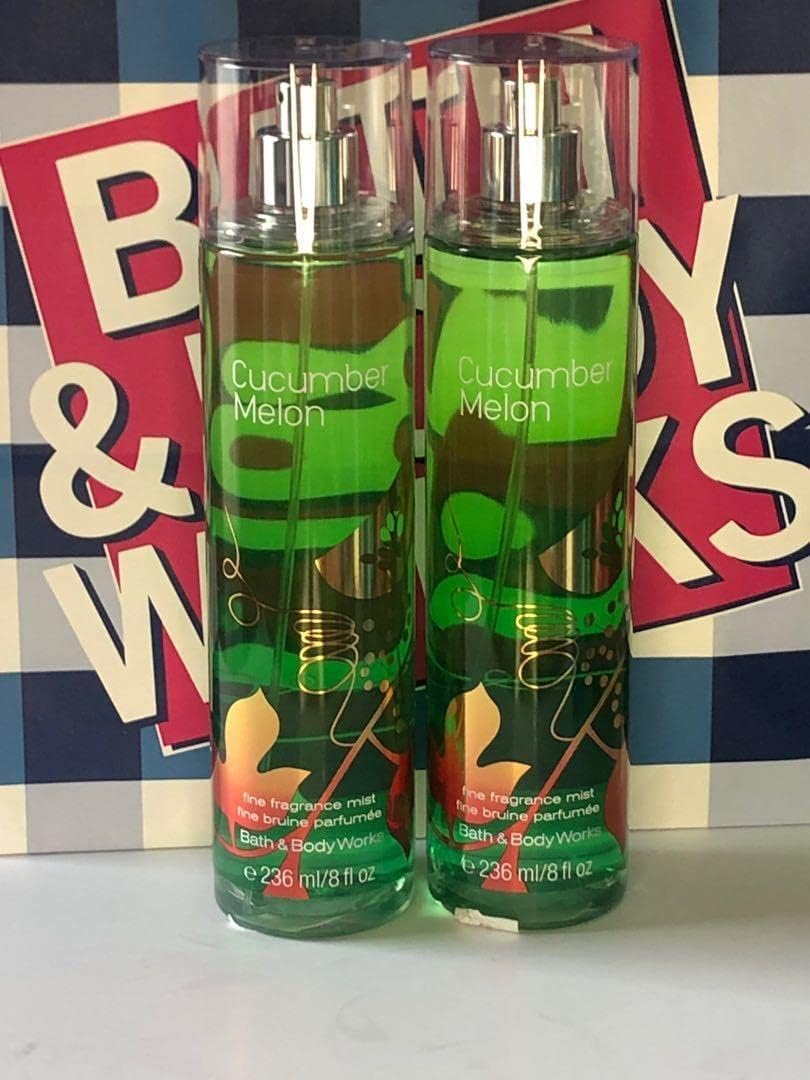 Cucumber Melon Fine Fragrance Mists Pack Of 2 8 oz I8555