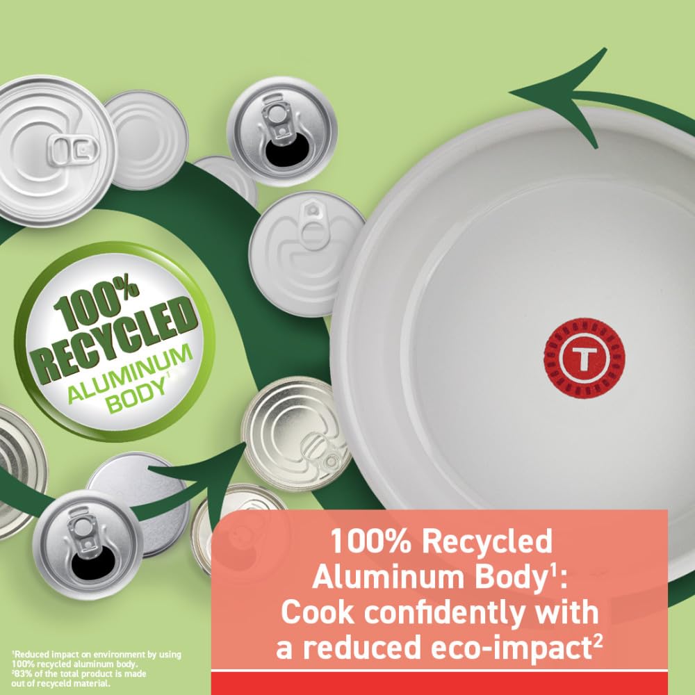 12 Piece Recycled Ceramic Non Stick Cookware Set S73820