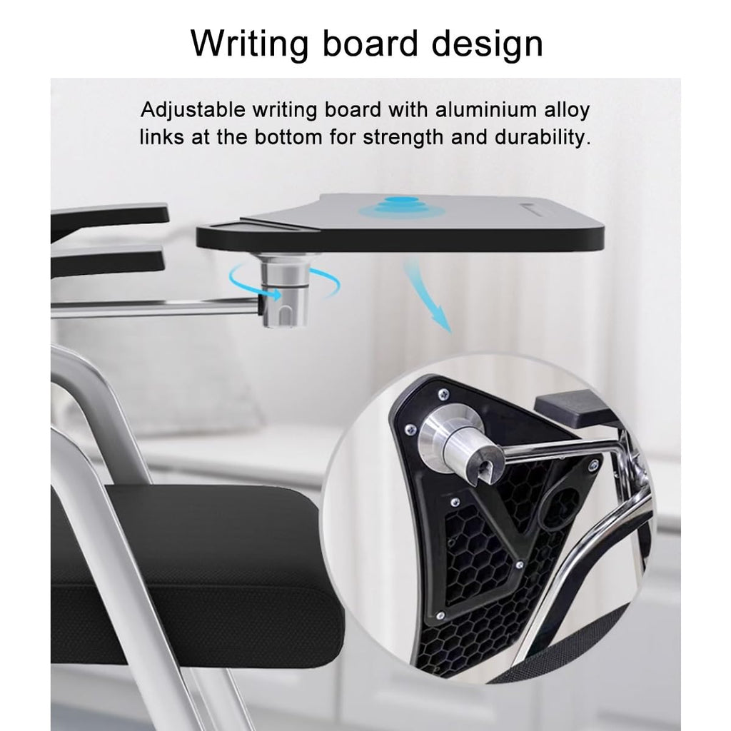 Mesh Guest Chair with Tablet Arm H9115