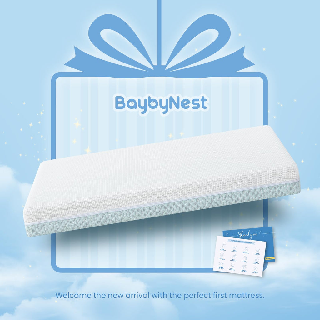 Mini Crib Mattress 38x24x4 Dual-Sided Cooling Gel Foam Z471