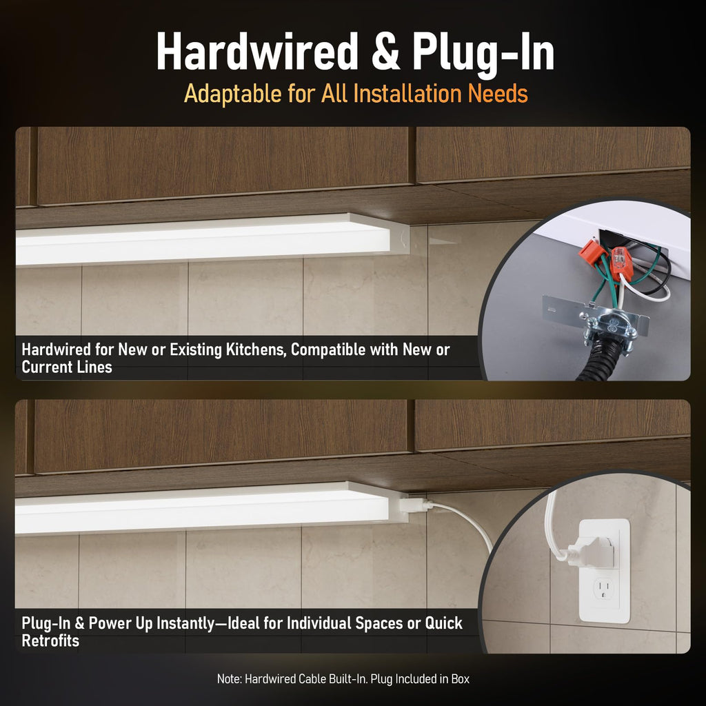 2-Pack Ultra-Slim LED Under Cabinet Lighting Q291840