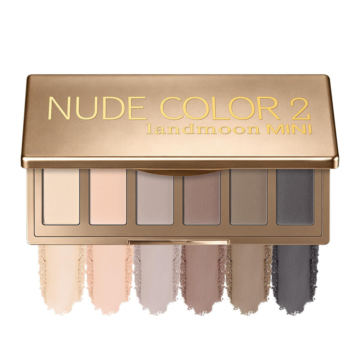 Nude Matte 6 Colors Mini Eyeshadow Palette with Mirror N171