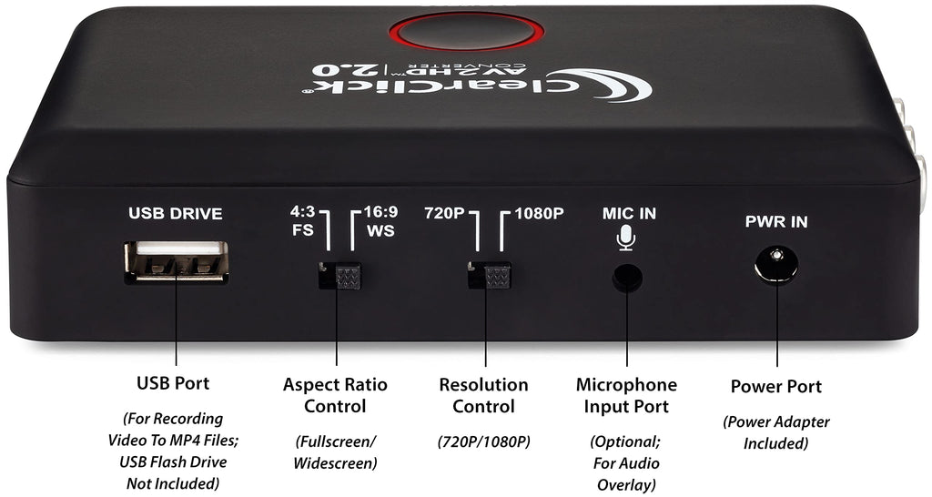 AV RCA to HDMI Converter & Recorder N373