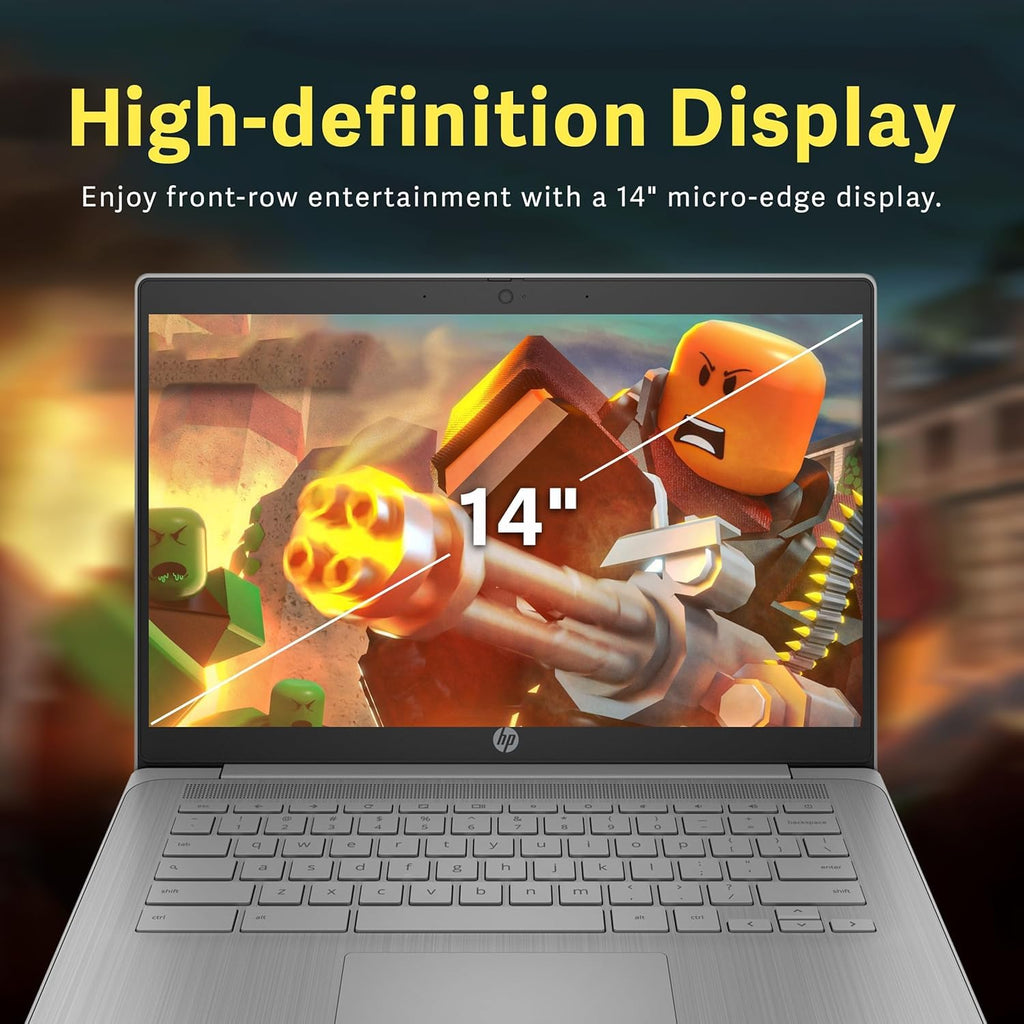 14" HD Chromebook, Quad-Core Celeron, 4GB RAM, 192GB Storage P6734