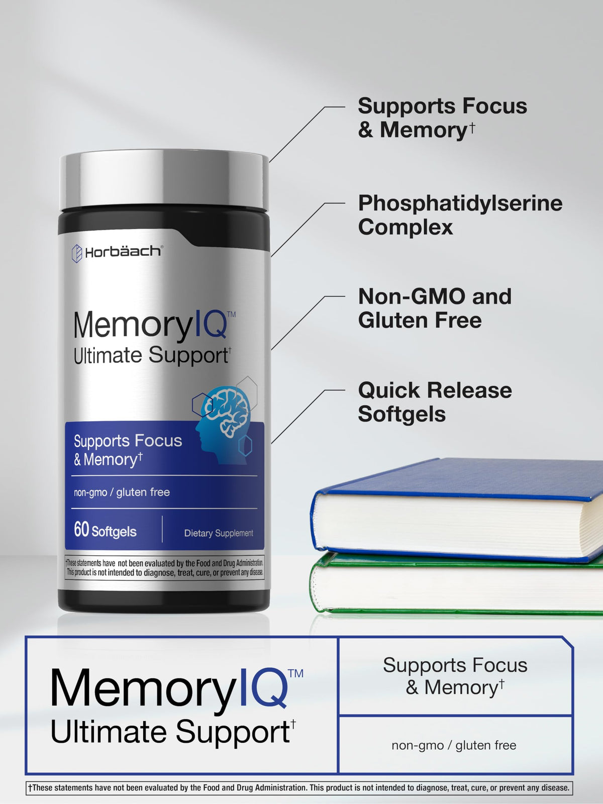 Memory Support Supplement 60 Softgels Z99931