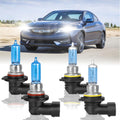 Halogen Headlight Bulbs 9005 High Beam 9006 Low Beam Pack of 4 U902016