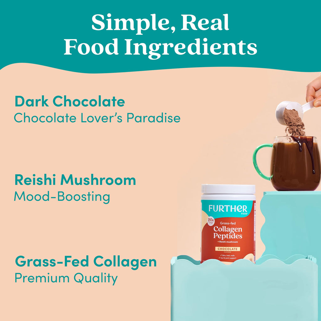Chocolate Collagen Peptides Powder 24.34 Oz Z629347