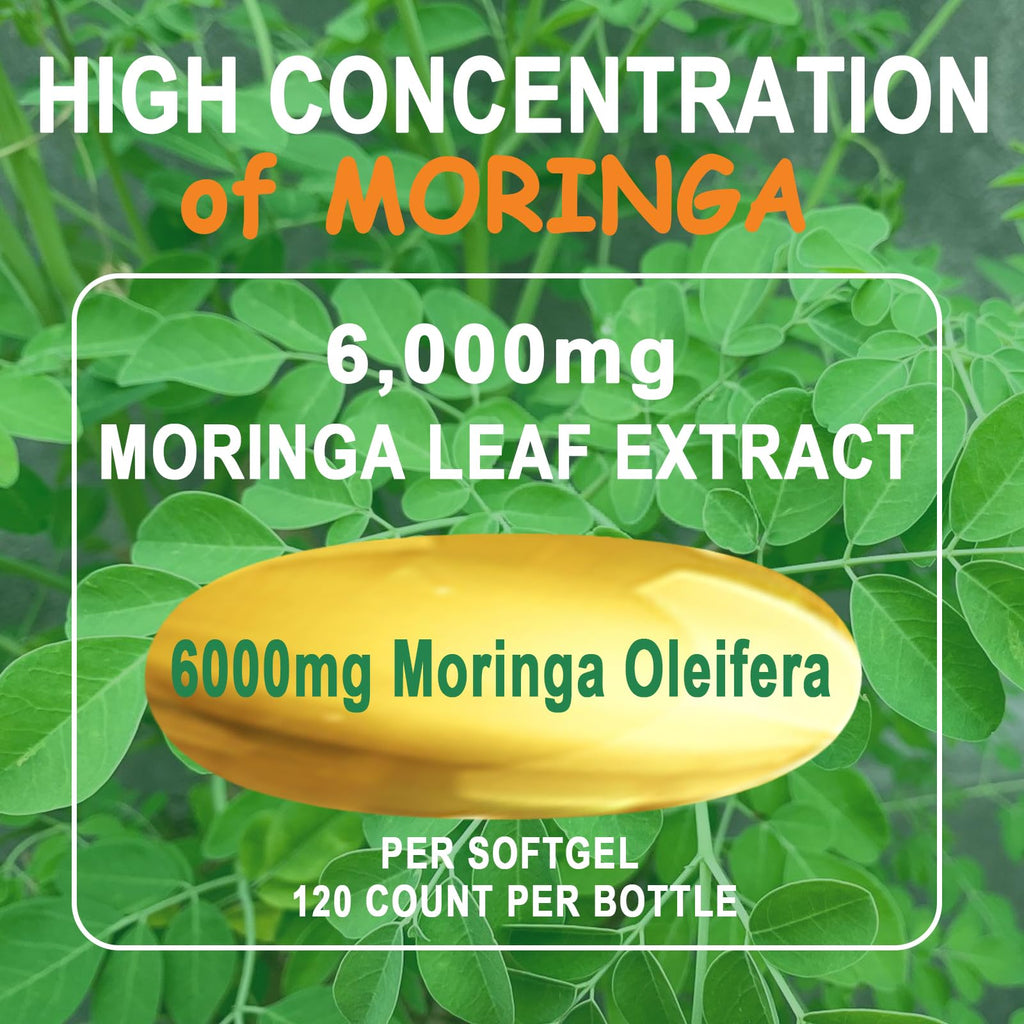 Organic Moringa Oleifera Softgels V290436