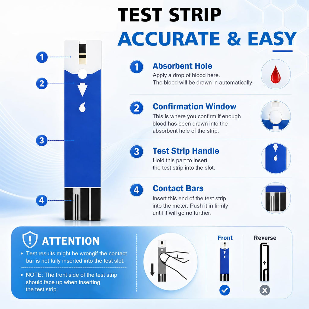 Test Strips and Lancets 50 Count X160