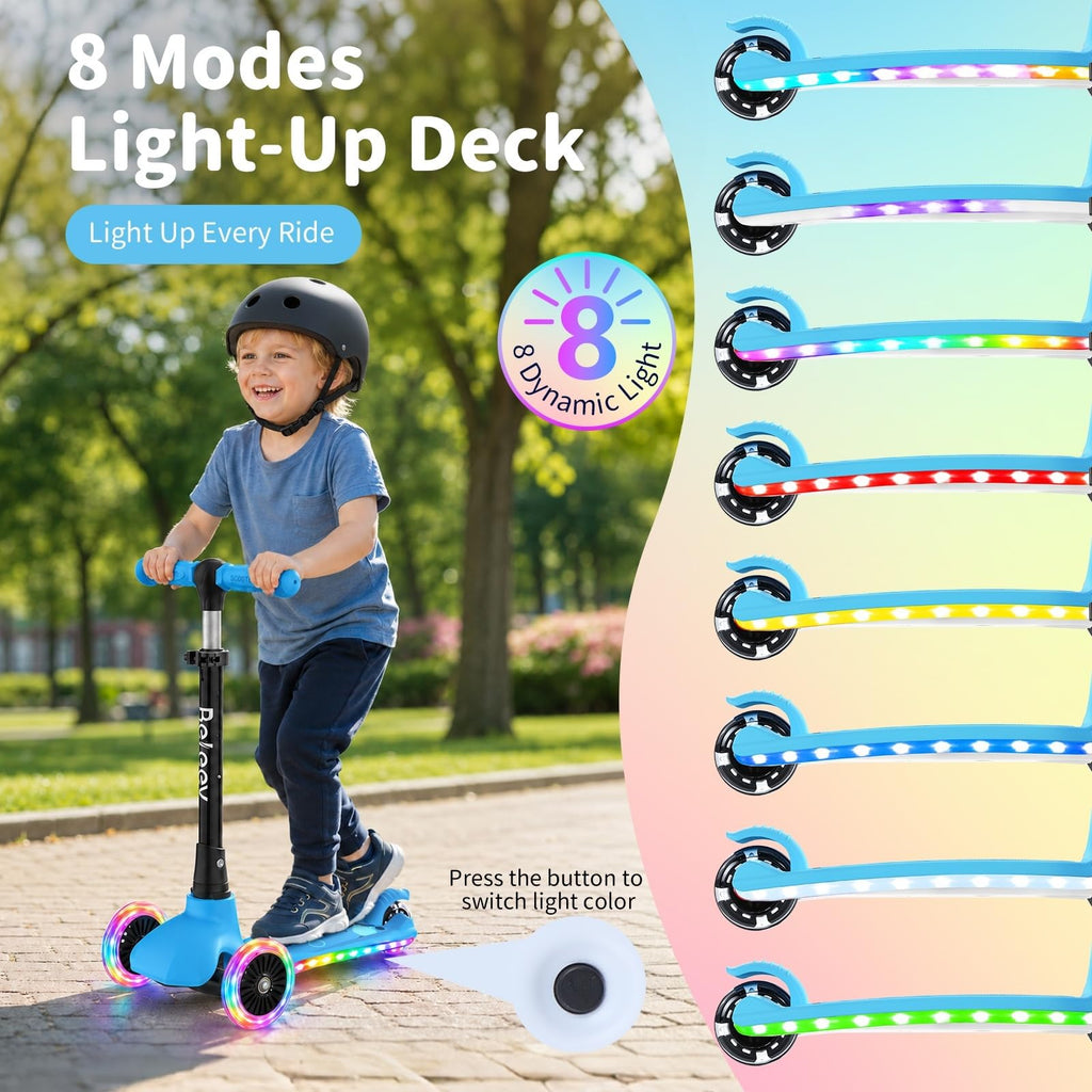 Light Up Deck & Wheels Scooter N57576