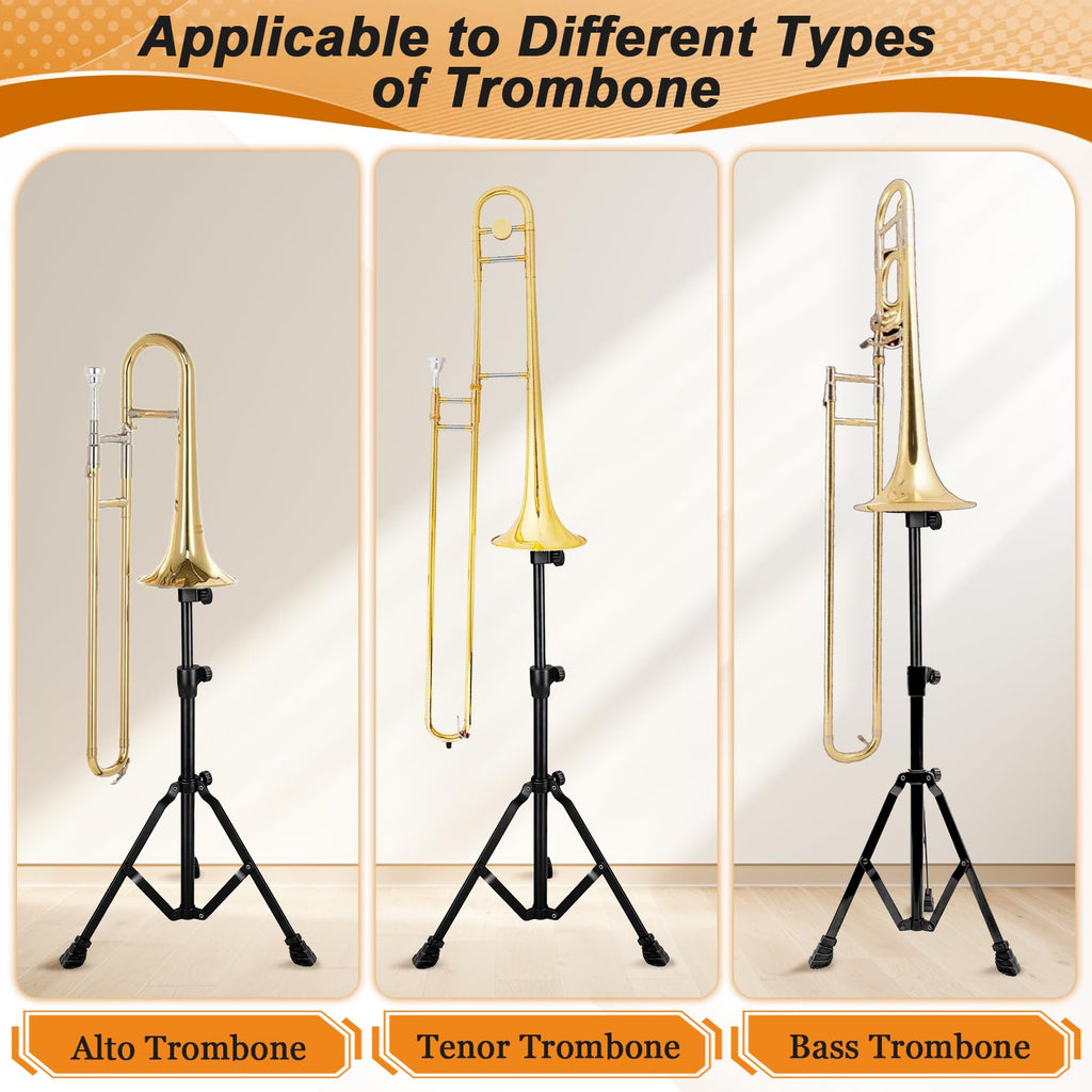 Adjustable Height Retractable Trombone Stand U711