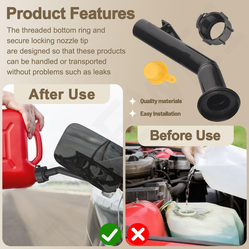 Gas Can Spouts Nozzles Rings Caps H68069