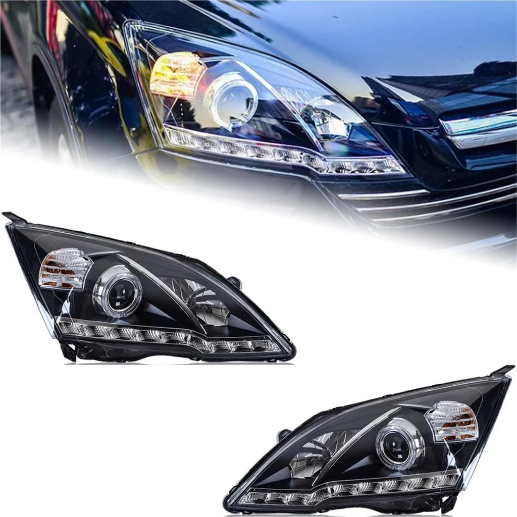 Car Headlight LED DRL Double Lens C369