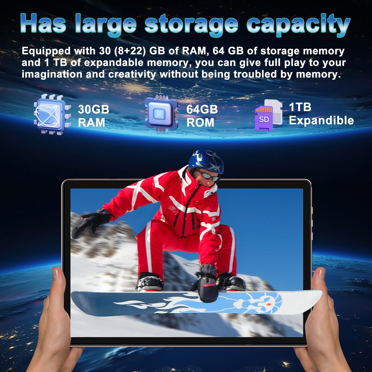10.1 Inch Android Tablet with Keyboard & Mouse S643