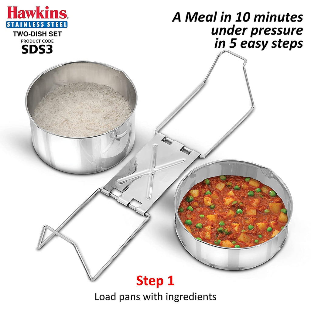 Stainless Steel Pressure Cooker, 3 Litres H464366