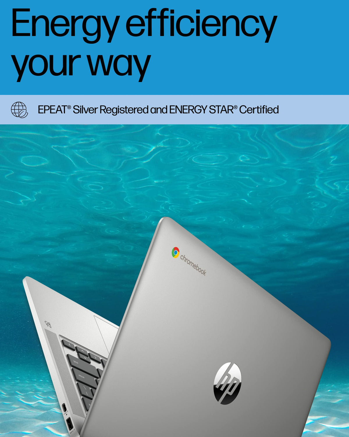 14 Laptop, Intel Celeron N4120, 4 GB RAM, 64 GB eMMC, Chrome OS, Mineral Silver T81281