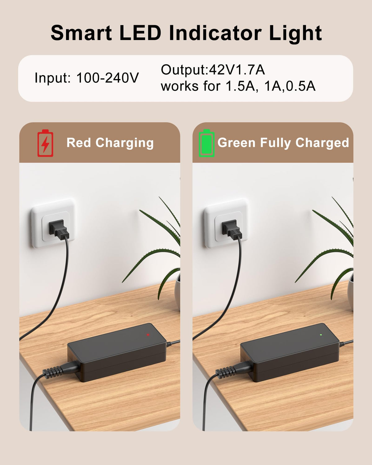 42V Electric Scooter Charger A351