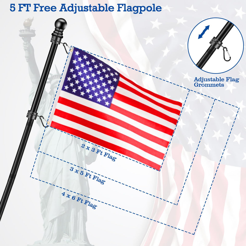 Black Flag Pole S25603